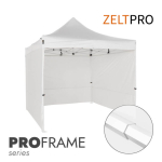 Kaubanduslik telk 3x3 valge Zeltpro PROFRAME