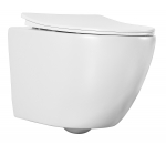 Seinale riputatav WC-pott FOCUS 391 RIMLESS