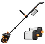 Juhtmeta lumelabidas Fiskars PowerTools eSnowShovel 1087287 + 2 patareid