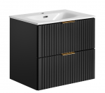 Alumine vannitoakapp kraanikausi ja sifooniga Comad SET -ADB SKY 60 CM