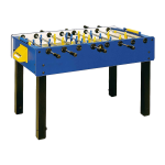 Jalgpallilaud Garlando G-100 sinised, teleskoopvardad