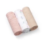 Babyono puuvillased m&auml;hkmed 3 tk roosa kreem 828/01