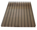 Pol&uuml;karbonaat 6mm pronks-hall