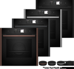 Sisseehitatud ahi aurufunktsiooniga Neff N 90, Flex Design, B69FY3CY2, 71 l