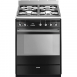 Elektriahjuga gaasipliit Smeg SUK61MBL9