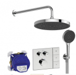 Peidetud du&scaron;ikomplekt Ideal Standard CERATHERM NAVIGO SOLOS, 12,0 l/min (3 bar), magnetiline hall, kroom, A7892AA