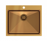 Valamu Quadron RUSSEL 110 HB7910PVDBSC1, 550x480x200 vask (ruumis&auml;&auml;stliku sifooniga)