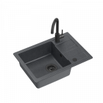 Valamu kraaniga Quadron GO SMART VERY BLACK, TQ6244GSBLM