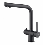 Valamussegisti Blue Water CRYSTAL, &uuml;hendusega filtreeritud ja mineraliseeritud vee jaoks, matt must