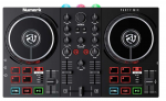 DJ-kontroller sisseehitatud valgusshowga Numark Party Mix II