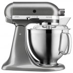 K&ouml;&ouml;gikombain KitchenAid Artisan Exclusive, 5KSM185PSEMS, Medallion Silver, 4,8 l