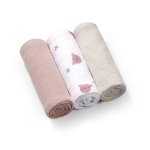 BabyOno puuvillased m&auml;hkimislinad 3 tk kreem 828/03