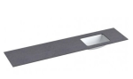Valamu koos t&ouml;&ouml;pinnaga Kame Universal, WP/20-3/H11-P3-R, 200 cm