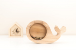 Wooden saver - whale