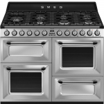 Elektriahjuga gaasipliit Smeg TR4110X-1