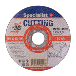 SPECIALIST+ metalli l&otilde;ikeketas CUTTING, 125x1x22 mm