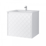 Vannitoa kapp kraanikausiga Riva SA 600H, Valge matt