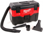 Ehituslik m&auml;rg-/kuivpuhastuspump MILWAUKEE M18 VC2-0, 4933464029