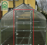 Lisatagauks KLASIKA Standard kasvuhoonele, 4 mm kattega (1,05x2 m), 122083.4