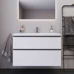 Valamuga kapp Duravit D-Neo DE012101818, mattvalge, 800&times;480 mm