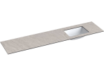 Valamu koos t&ouml;&ouml;pinnaga Kame Universal, WP/20-3/H12-P3-R, 200 cm