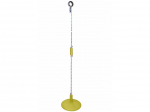 Climbing Rope with Platform Disc, yellow