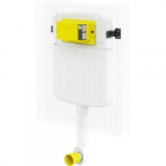 Varjatud loputuskast vabalt seisvale keraamikale Viega Prevista 799410