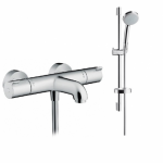 Segisti Hansgrohe Ecostat koos du&scaron;ialuse komplektiga, 27772000+13201000