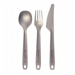 S&ouml;&ouml;giriistade komplekt Lifeventure Titanium 3pcs Cutlery Set