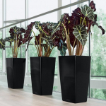 LECHUZA Cubico 50 black