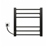 Elektriline k&auml;ter&auml;tikuivati Kosser Step 500x500/6 EL, taimeriga, must (kaabel vasakul)