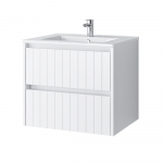 Vannitoa kapp kraanikausiga Riva SA 60G, Valge matt