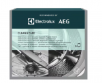 N&otilde;udepesumasinate ja pesumasinate rasva- ja katlakivieemaldaja Electrolux Clean & Care 3 &uuml;hes, M2GCP601, 6 tk.