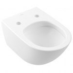 Seinale riputatud tualett Villeroy & Boch 4674T0RW, TwistFlush'iga, kivivalge CeramicPlus