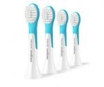 Hambaharja pead Philips For Kids HX6034/90, 4 vnt.