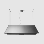 &Otilde;hupuhastiga ripp-pliidikubu Elica Ikona Maxxi Pure IX/F/120 PRF0171196, 120 cm, roostevaba teras