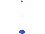 Climbing Rope with Platform Disc Swing Seat,blue