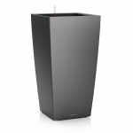 LECHUZA Cubico 50 Charcoal Metallic