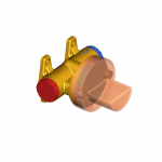 Peidetud bidee osa Cristina Rubinetterie CS67600