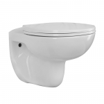 Seinale riputatav WC-pott PUNO 301 RIMLESS