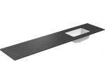 Valamu koos t&ouml;&ouml;pinnaga Kame Universal, WP/20-3/H17-P3-R, 200 cm