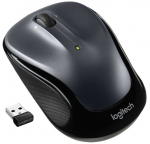 Logitech M325s juhtmevaba hiir (910-006812) RF juhtmevaba optiline 1000 DPI, must/tumehall
