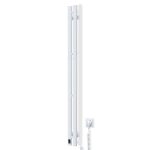 Elektriline k&auml;ter&auml;tikuivati Navin Siluet Quadro, 90*1500, Sensor, 12-134053-0915, valge, (juhe paremal)