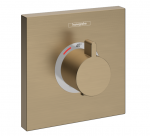 Peidetud termostaatsegisti Hansgrohe ShowerSelect, 15760140, poleeritud pronks