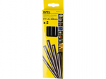 Kuumliimipulgad 11.2 mm x 200 mm, mustad, 5 tk.