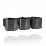 Lechuza Green Wall Home Kit Glossy charcoal, 13524