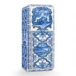 K&uuml;lmik SMEG FAB28RDGME6, kaunistustega/erilise disainiga, parempoolne hinge