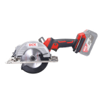 Juhtmeta harjavaba ketassaag 125mm, 20V, KDMY125Z, DCK (ilma aku ja laadijata)