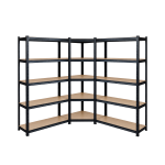 Hoiuriiulite komplekt HATIS 3 tk, 175 kg, must