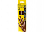 Kuumliimipulgad 11.2 mm x 200 mm, pruunid, 5 tk.